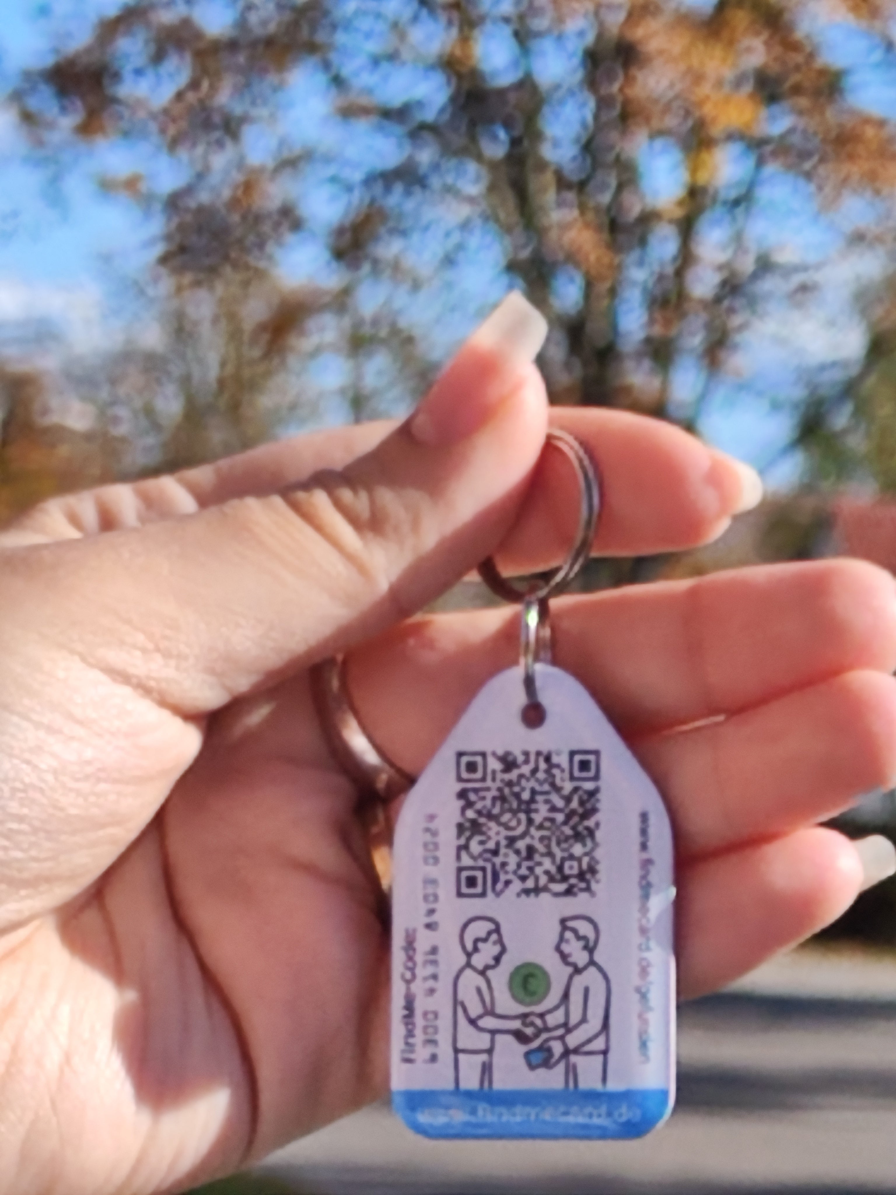 FindMeCard - Schlüsselanhänger