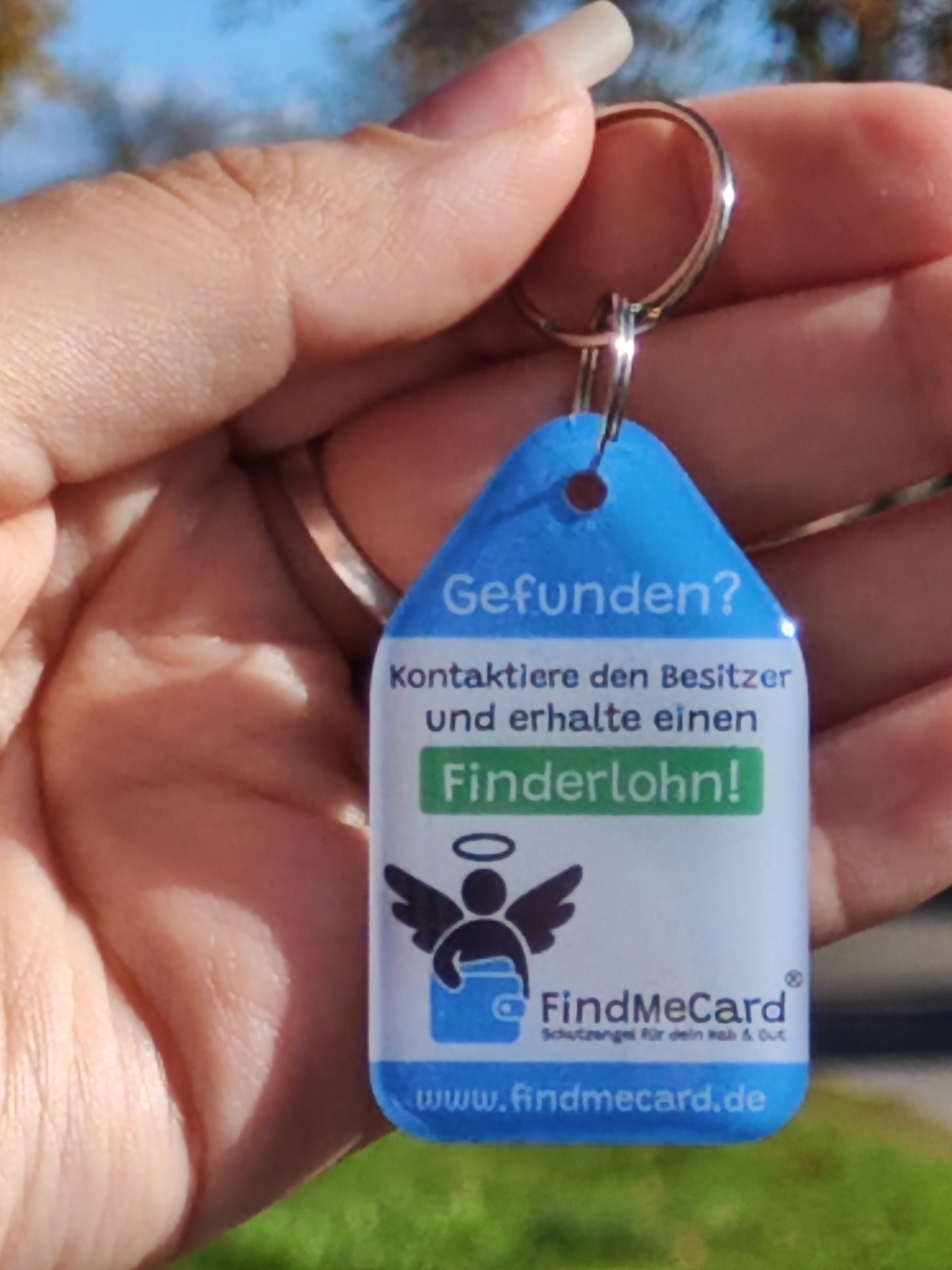 FindMeCard - Schlüsselanhänger