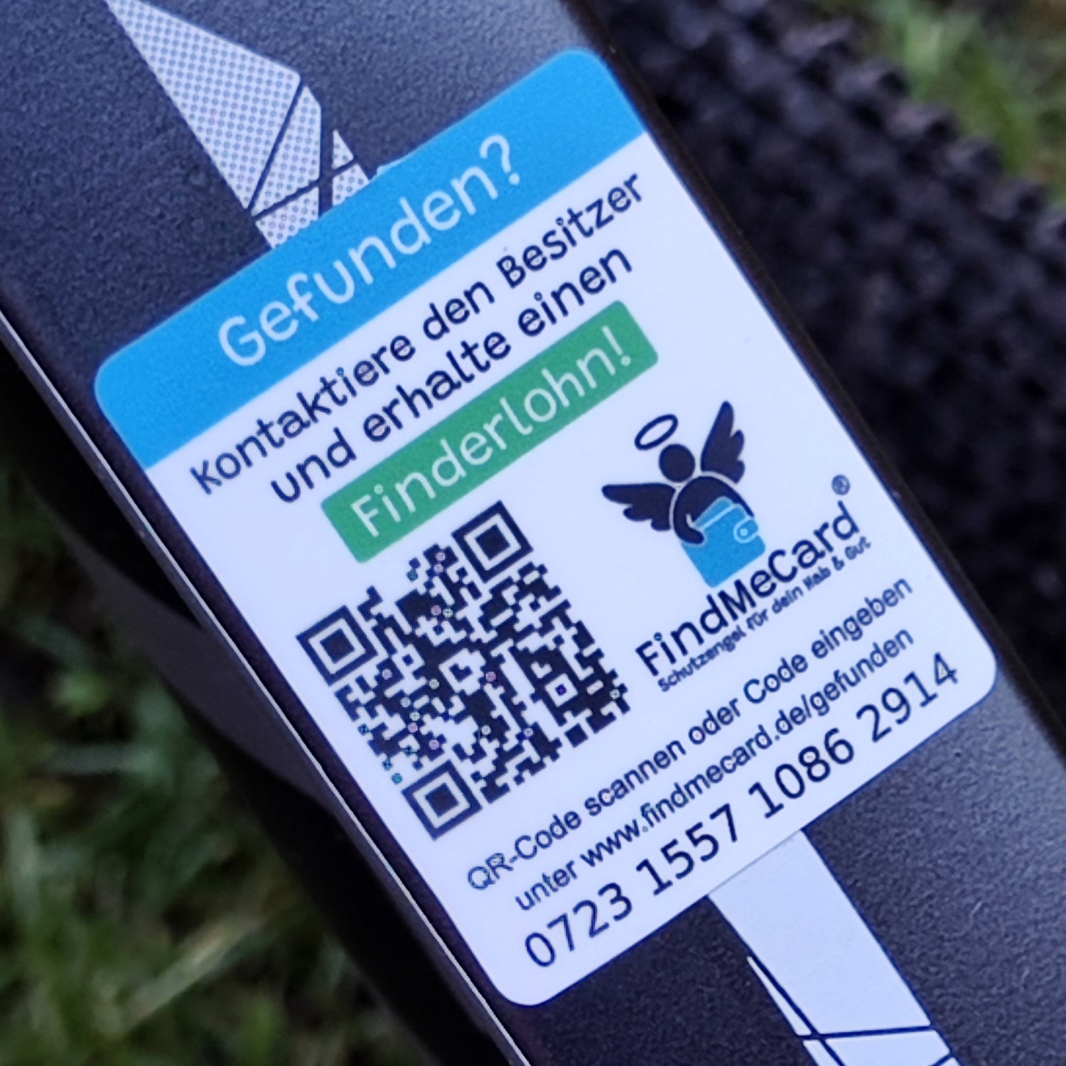 FindMeCard - Sticker